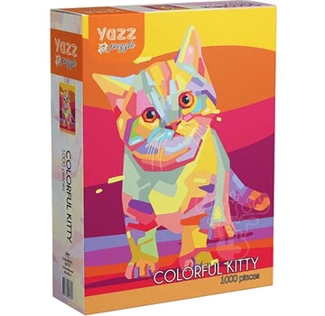 Yazz Puzzle Yazz Puzzle Colorful Kitty Puzzle 1000pcs