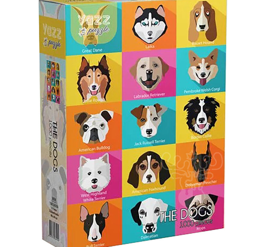 Yazz Puzzle The Dogs Puzzle 1000pcs