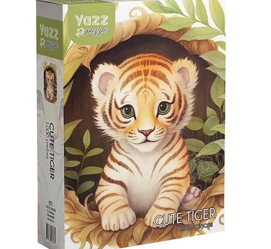 Yazz Puzzle Cute Tiger Puzzle 1000pcs