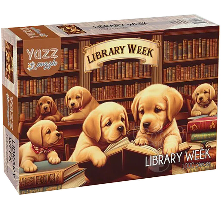 Yazz Puzzle Library Week Puzzle 1000pcs