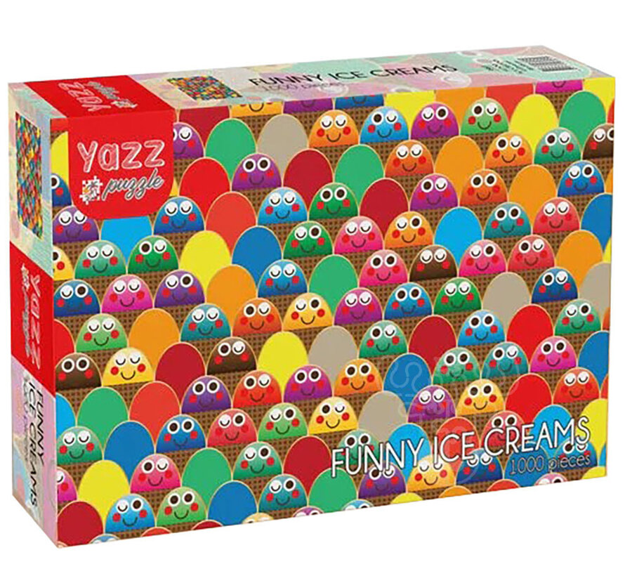 Yazz Puzzle Funny Ice Creams Puzzle 1000pcs