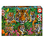 Educa Tiger Jungle Puzzle 500pcs