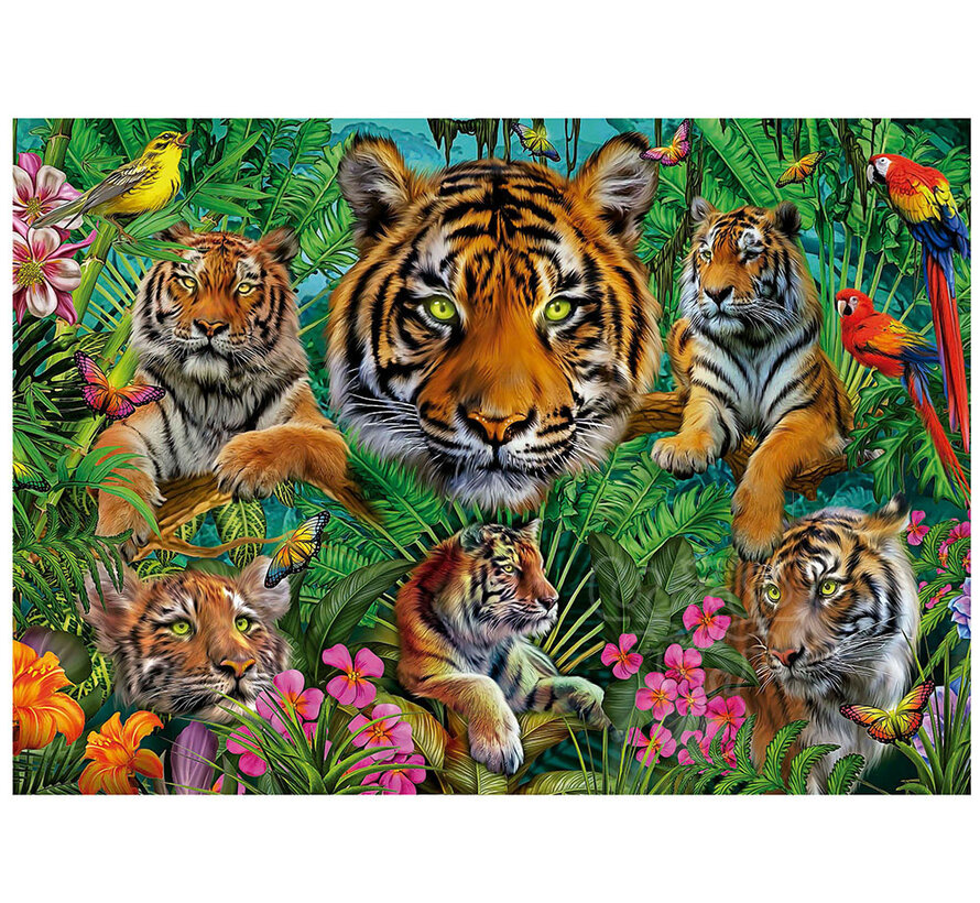 Educa Tiger Jungle Puzzle 500pcs