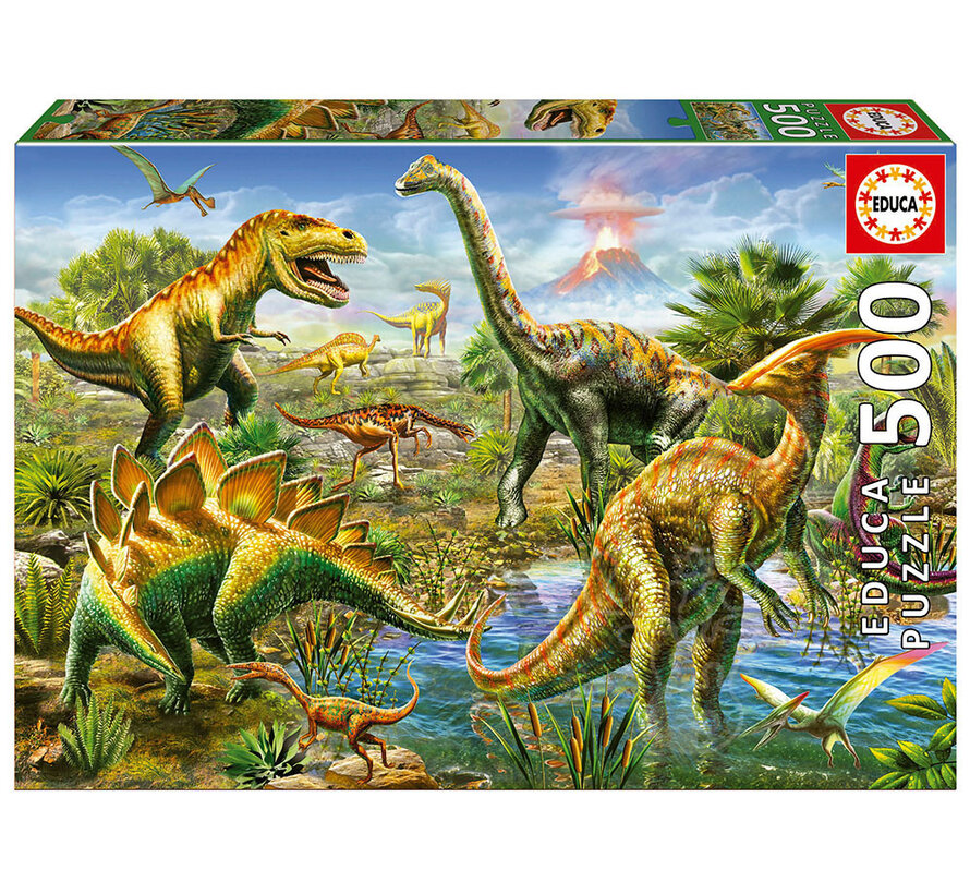Educa Jurassic Playground Puzzle 500pcs