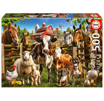 Educa Borras Educa Farmyard Buddies Puzzle 500pcs
