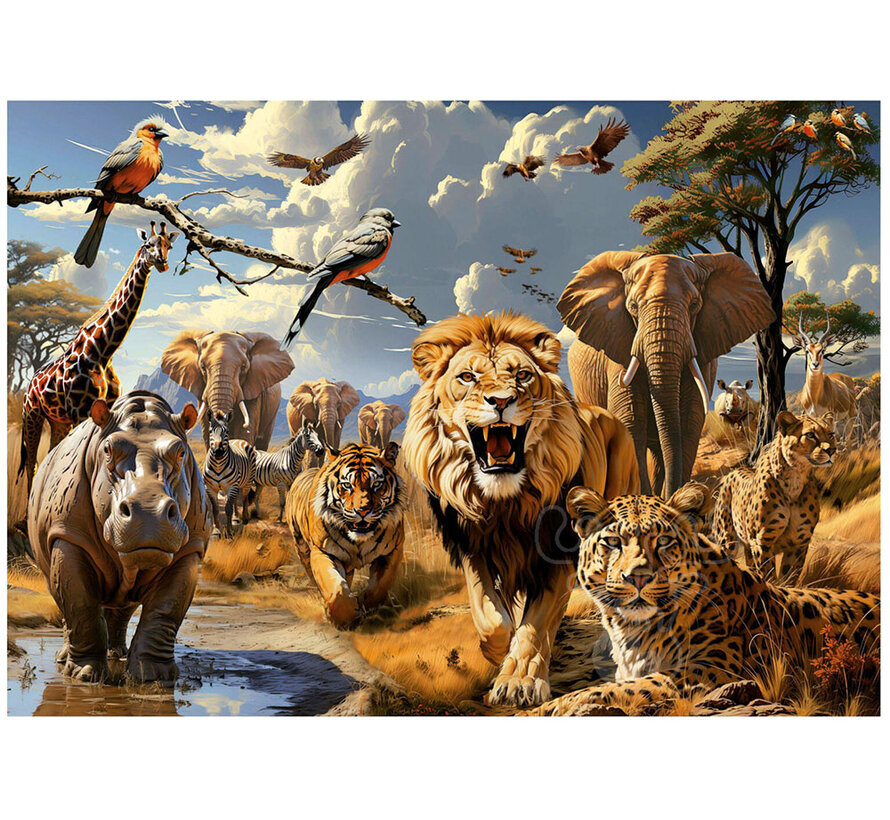 Educa Wild Animals Puzzle 1000pcs
