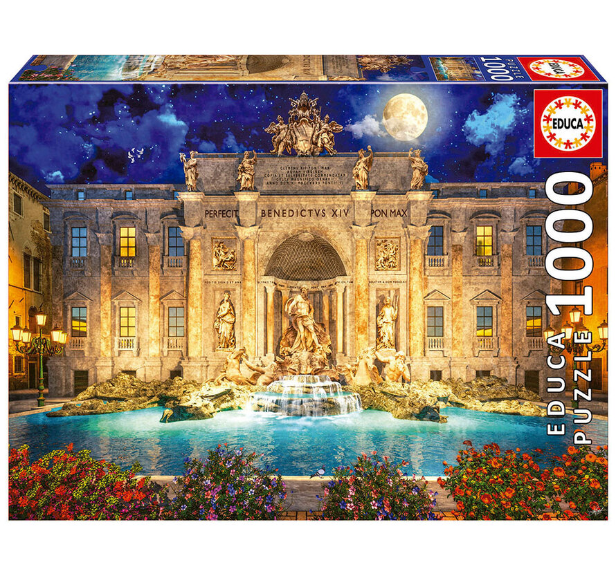 Educa Fontana Di Trevi, Rome Puzzle 1000pcs