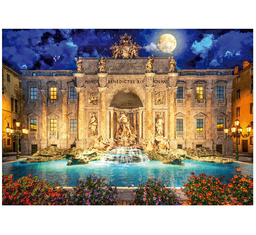 Educa Fontana Di Trevi, Rome Puzzle 1000pcs