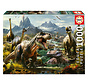 Educa Fierce Dinosaurs Puzzle 1000pcs