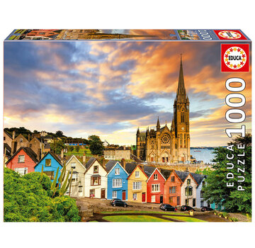 Educa Borras Educa Cobh Cathedral, Ireland Puzzle 1000pcs