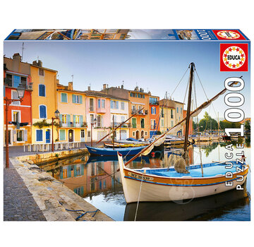 Educa Borras Educa Harbour In Martigues, Provence Puzzle 1000pcs