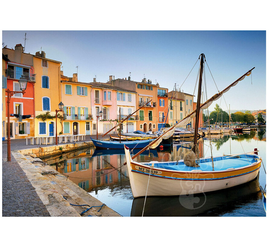 Educa Harbour In Martigues, Provence Puzzle 1000pcs