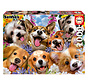Educa Puppies Selfie, Howard Robinson Puzzle 1000pcs