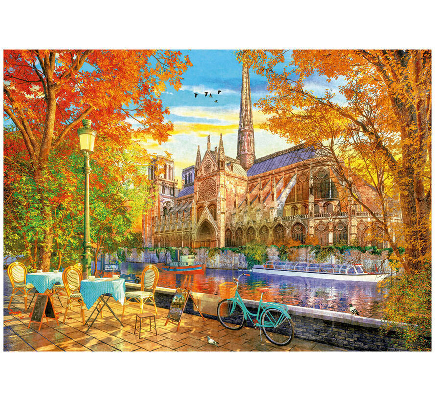 Educa Notre Dame In Autumn Puzzle 1000pcs