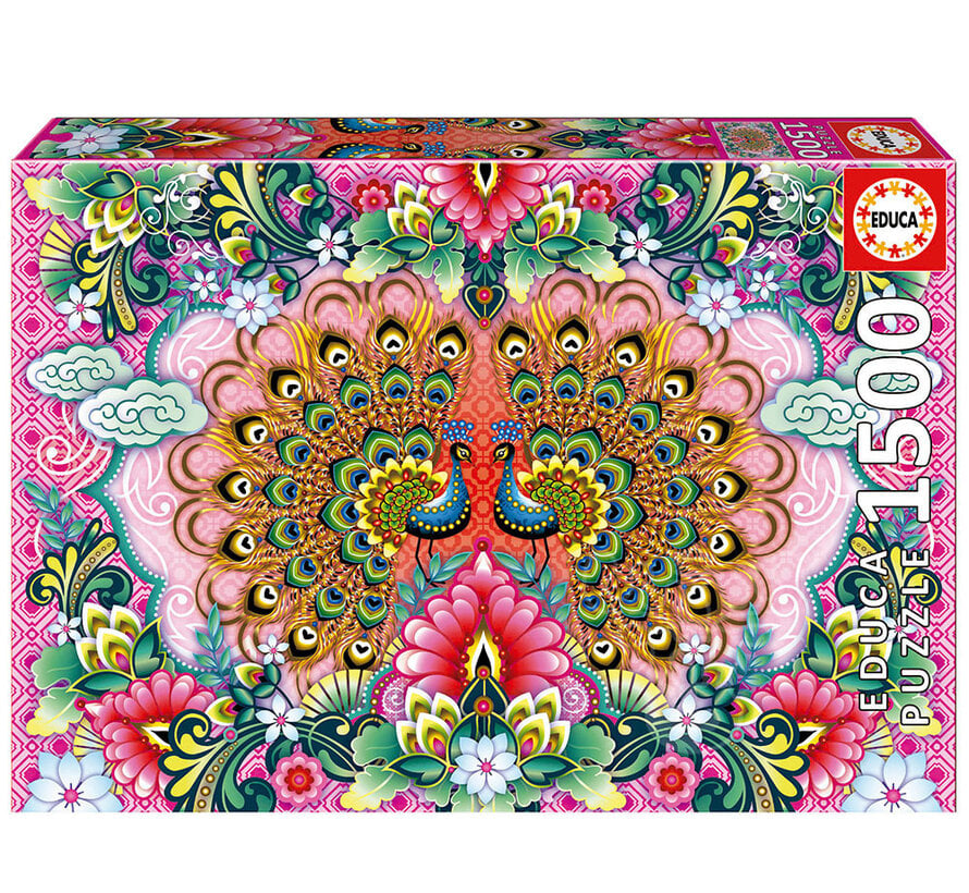 Educa Bengal Peacocks Puzzle 1500pcs