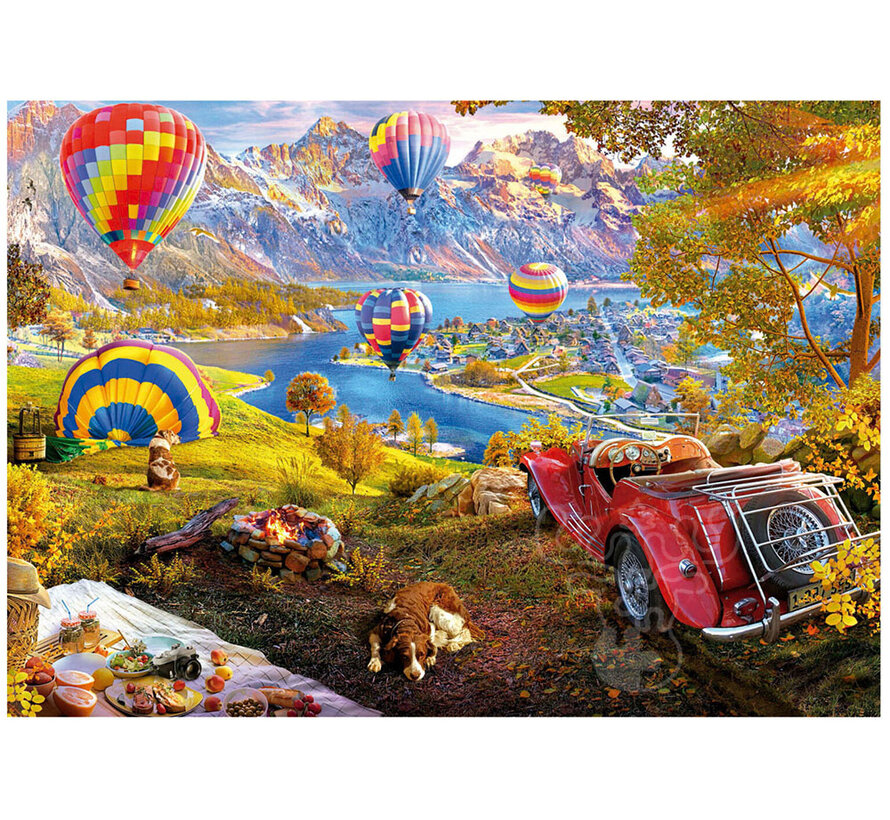 Educa Hot Air Balloon Valley Puzzle 3000pcs