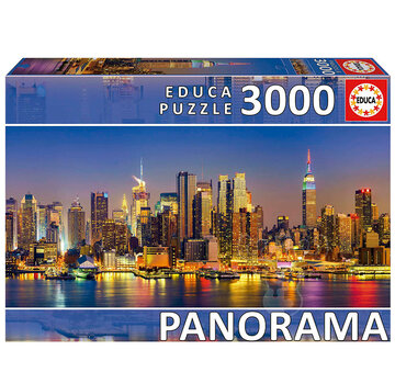 Educa Borras Educa New York Skyline Panorama Puzzle 3000pcs