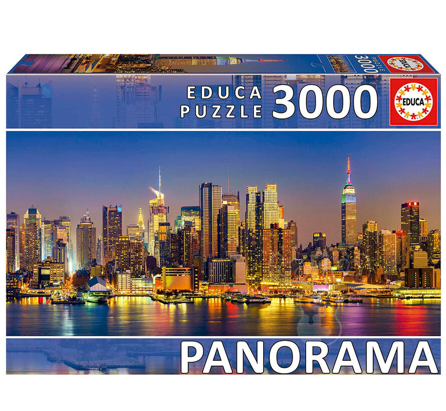 Educa New York Skyline Panorama Puzzle 3000pcs