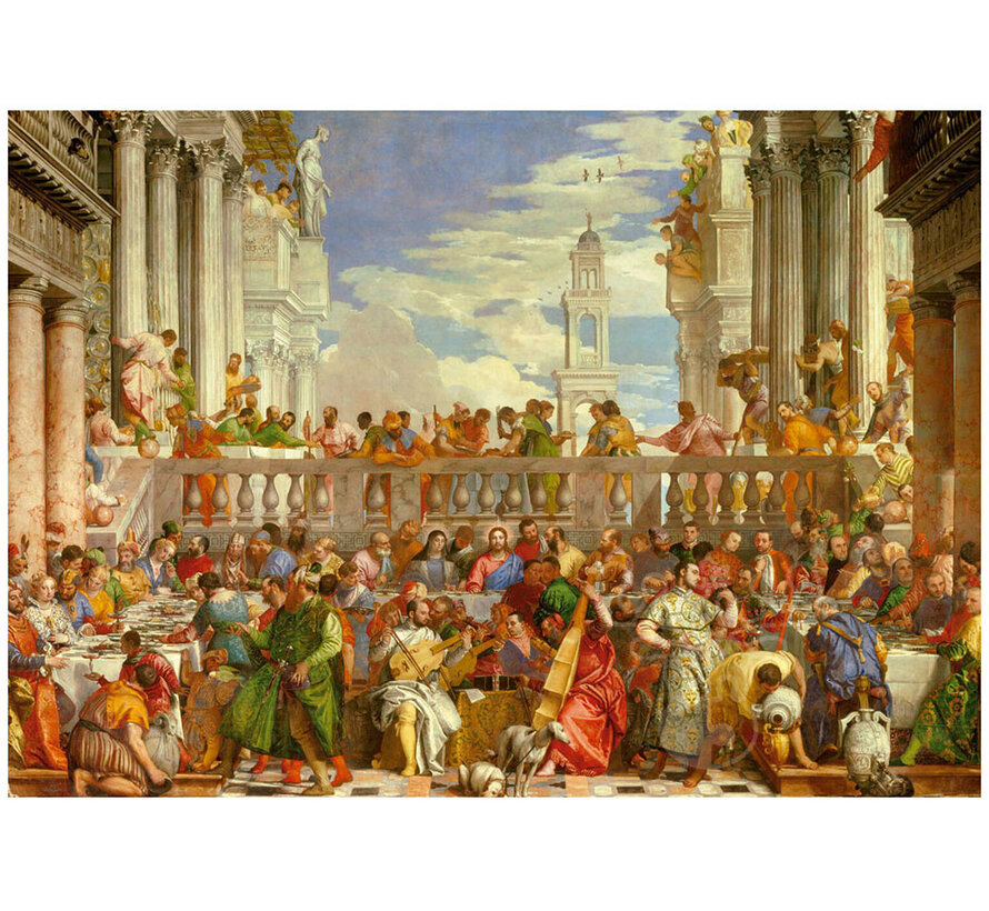 Educa The Wedding At Cana, Paolo Veronese Puzzle 4000pcs
