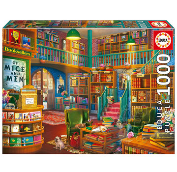 Educa Borras Educa Wonderful Bookshop Puzzle 1000pcs