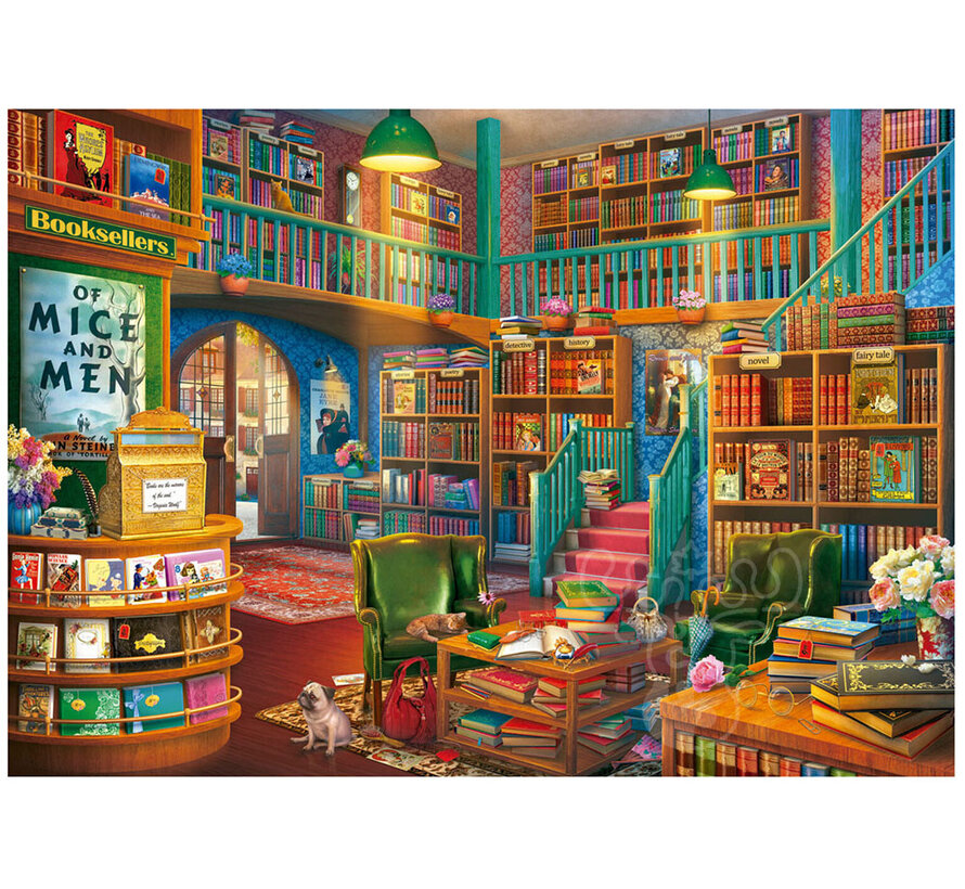 Educa Wonderful Bookshop Puzzle 1000pcs