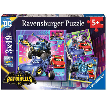 Ravensburger Ravensburger DC Batwheels Puzzle 3 x 49pcs