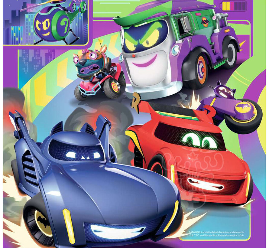 Ravensburger DC Batwheels Puzzle 3 x 49pcs