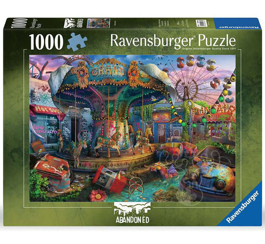 Ravensburger Abandoned: Gloomy Carnival Puzzle 1000pcs