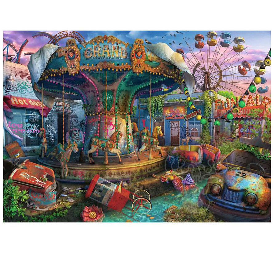 Ravensburger Abandoned: Gloomy Carnival Puzzle 1000pcs