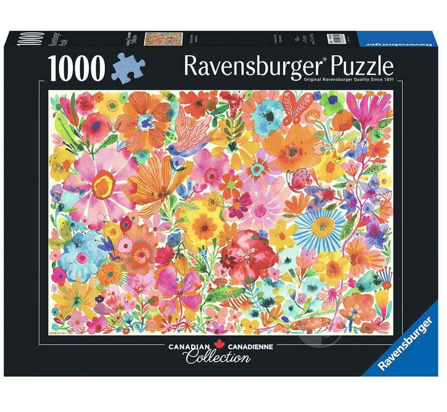 Ravensburger Canadian Collection: Blossoming Beauties Puzzle 1000pcs