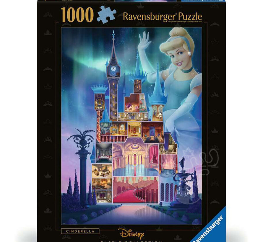 Ravensburger Disney Castles: Cinderella Puzzle 1000pcs