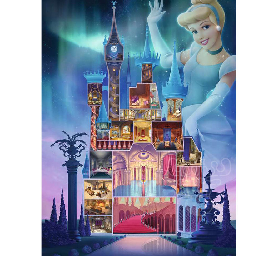 Ravensburger Disney Castles: Cinderella Puzzle 1000pcs