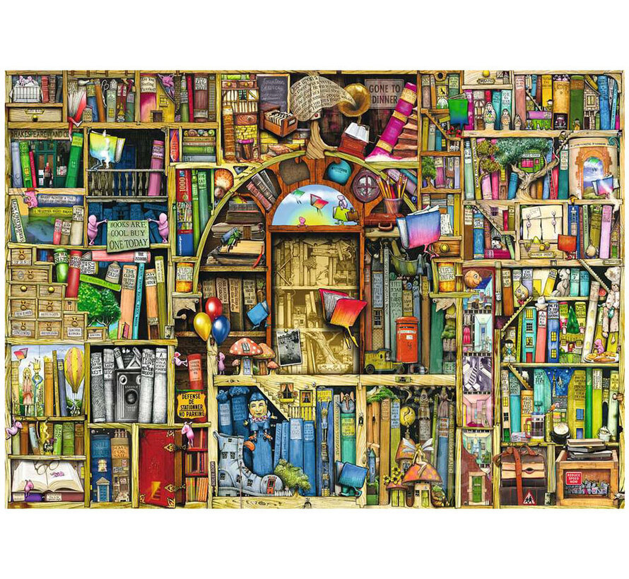 Ravensburger The Bizarre Bookshop No. 2 Puzzle 1000pcs