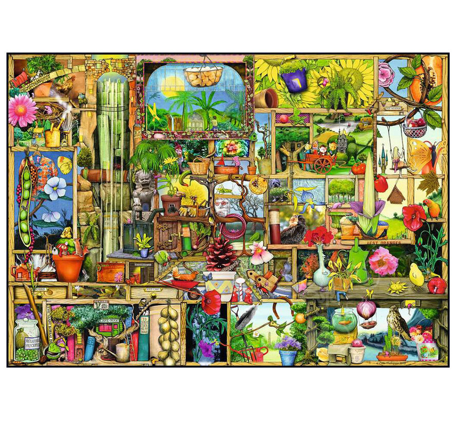 Ravensburger Curious Cupboards #3 The Gardener's Cupboard Puzzle 1000pcs