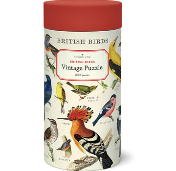 Cavallini Cavallini Vintage: British Birds Puzzle 1000pcs