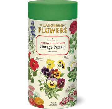 Cavallini Cavallini Vintage: Language of Flowers Puzzle 1000pcs