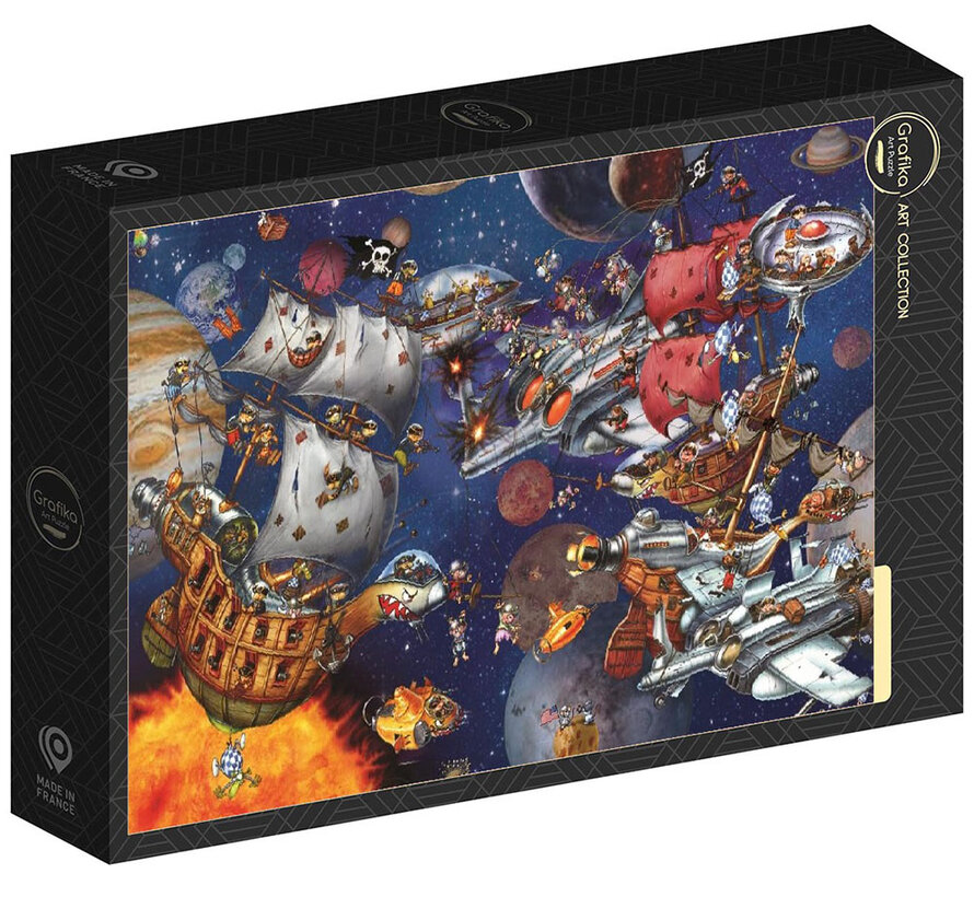 Grafika Space Battle - François Ruyer Puzzle 1000pcs