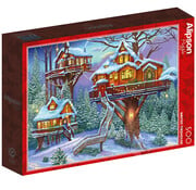 Alipson Puzzle Alipson Winter Treehouse Puzzle 500pcs