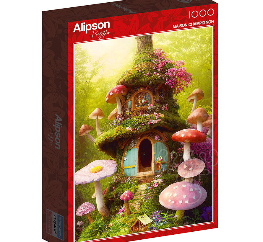 Alipson Maison Champignon Puzzle 1000pcs