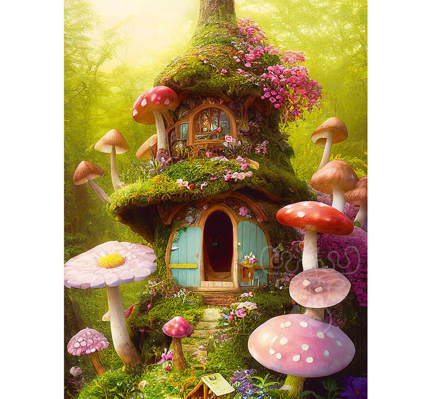 Alipson Maison Champignon Puzzle 1000pcs