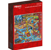 Alipson Puzzle Alipson Steve Skelton - All Dogs Must Be on a Leash Puzzle 1000pcs