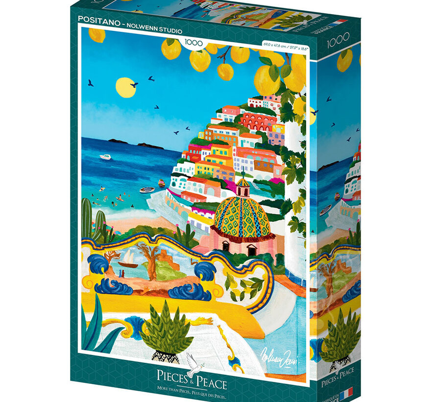 Pieces & Peace Positano Puzzle 1000pcs