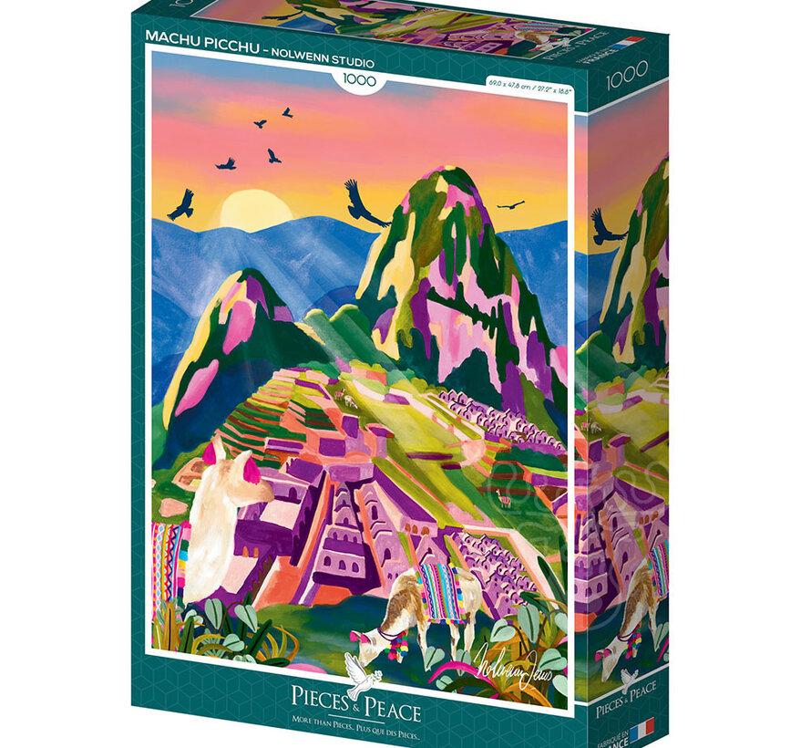 Pieces & Peace Machu Picchu Puzzle 1000pcs