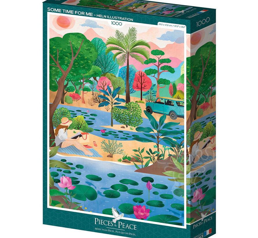 Pieces & Peace Some time for me Puzzle 1000pcs