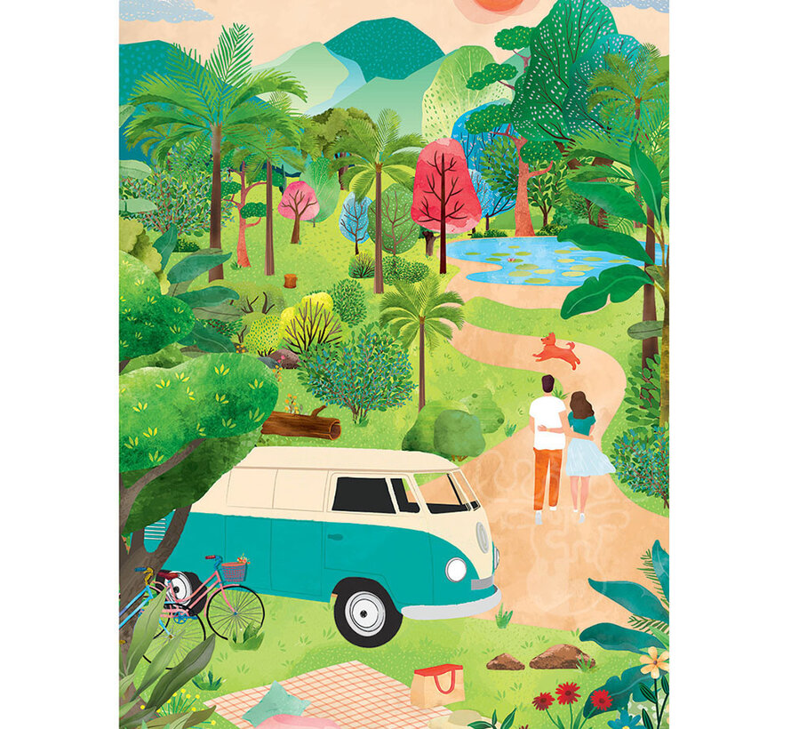 Pieces & Peace Summer Trip Puzzle 1000pcs