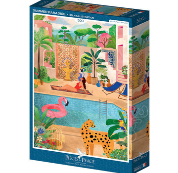 Pieces & Peace Pieces & Peace Summer Paradise Puzzle 500pcs