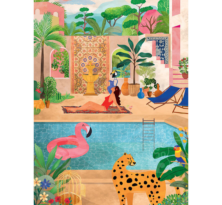 Pieces & Peace Summer Paradise Puzzle 500pcs
