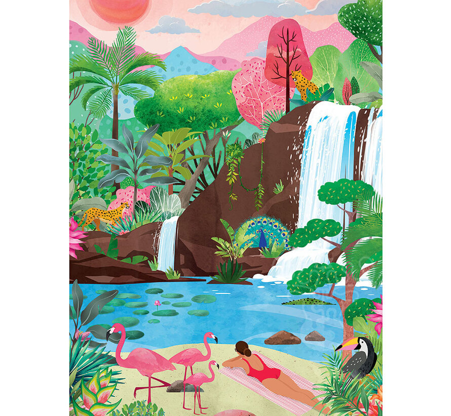 Pieces & Peace Tropical Vibes Puzzle 500pcs