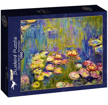 Bluebird Bluebird Claude Monet - Nymphéas Puzzle 1000pcs