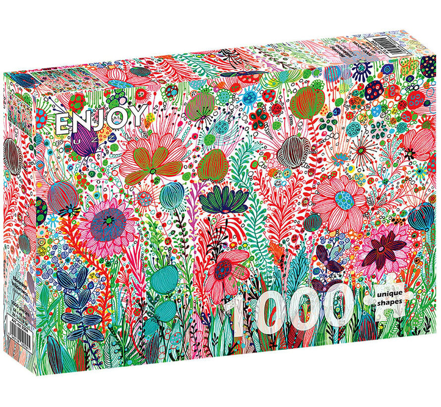 Enjoy Blooming Wilderness Puzzle 1000pcs